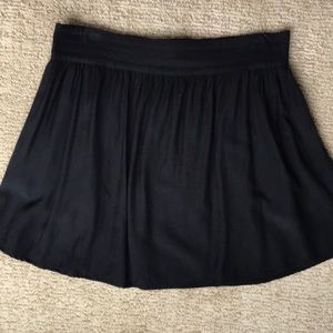 Urban Outfitters High-Waisted Black Skirt